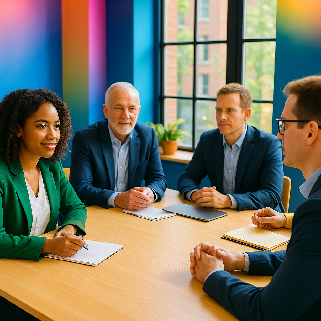Équipe AYP en réunion